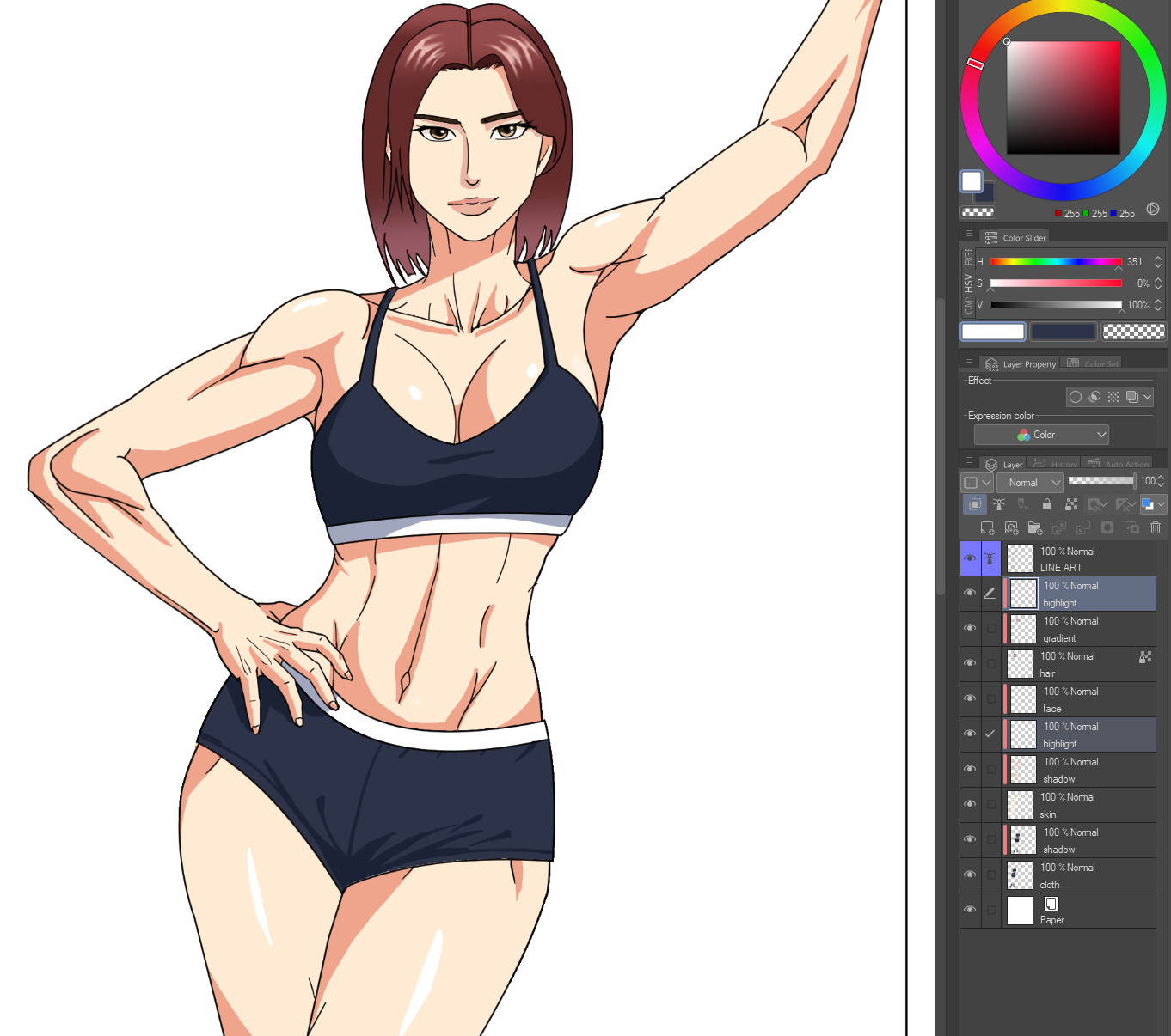 ホットで筋肉質なウェブトゥーンキャラクターをClip Studioで描く方法