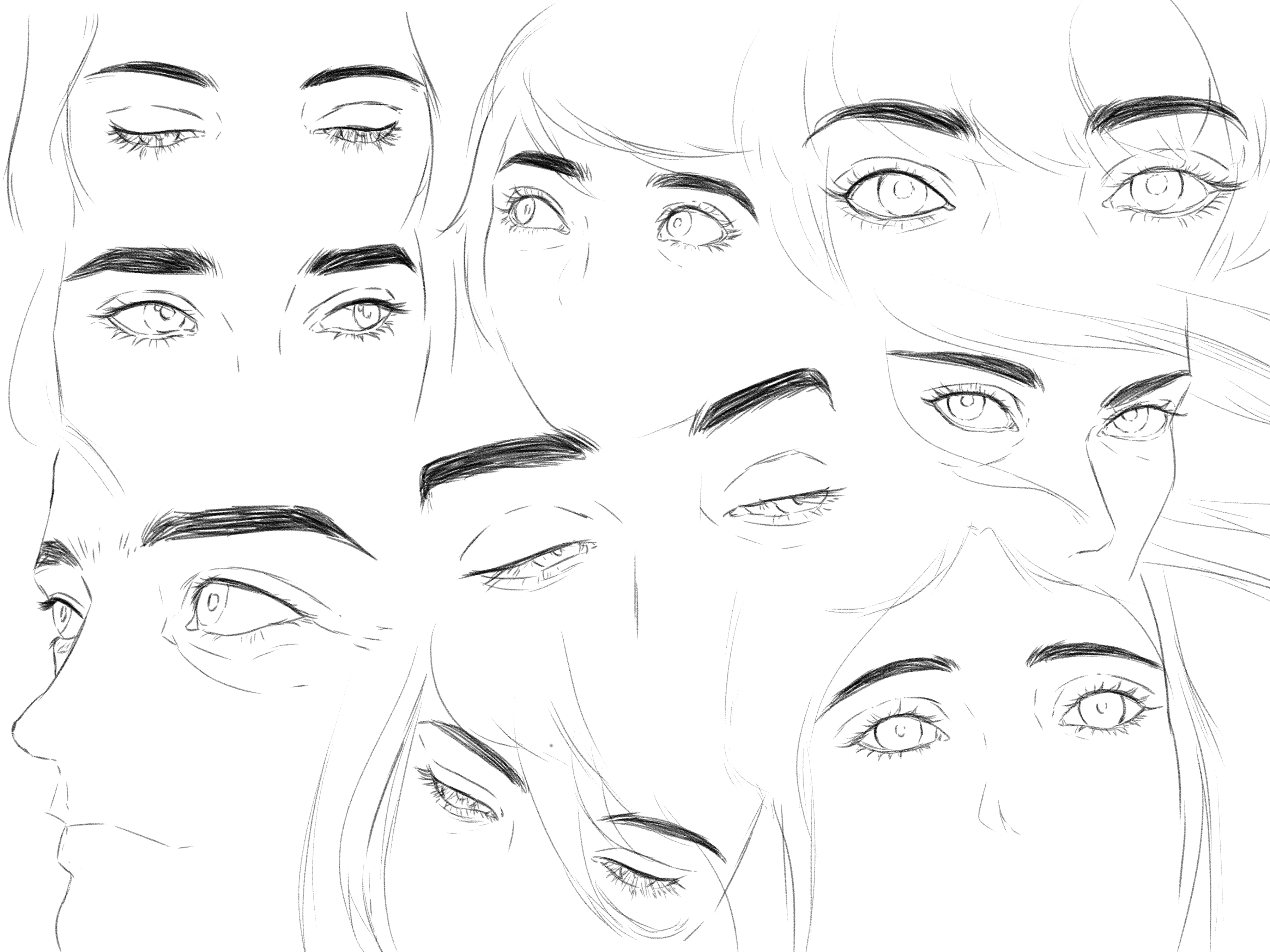 How To Draw Anime Eyes From Different Angles Animeout vrogue.co