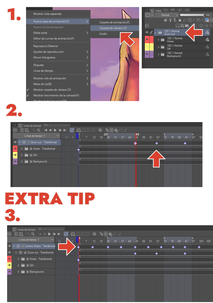 イラストのキーフレーム By Lacardozarojas Clip Studio Tips