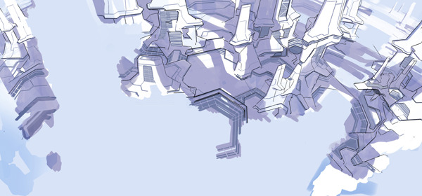 6 建物を描く3 プロのイラストメイキング 筑波マサヒロ 6 By Clipstudioofficial Clip Studio Tips