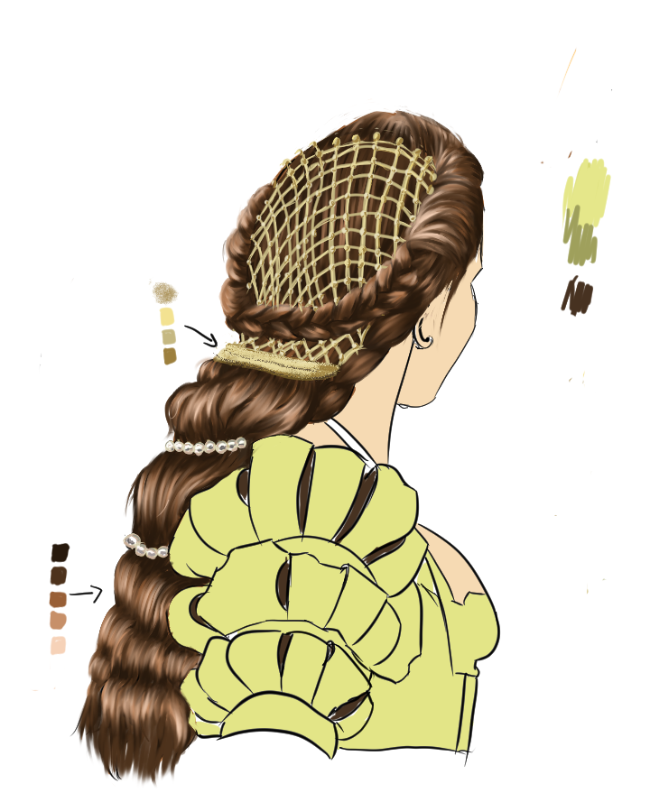 Coiffures Medievales Par Patrisionante Clip Studio Tips