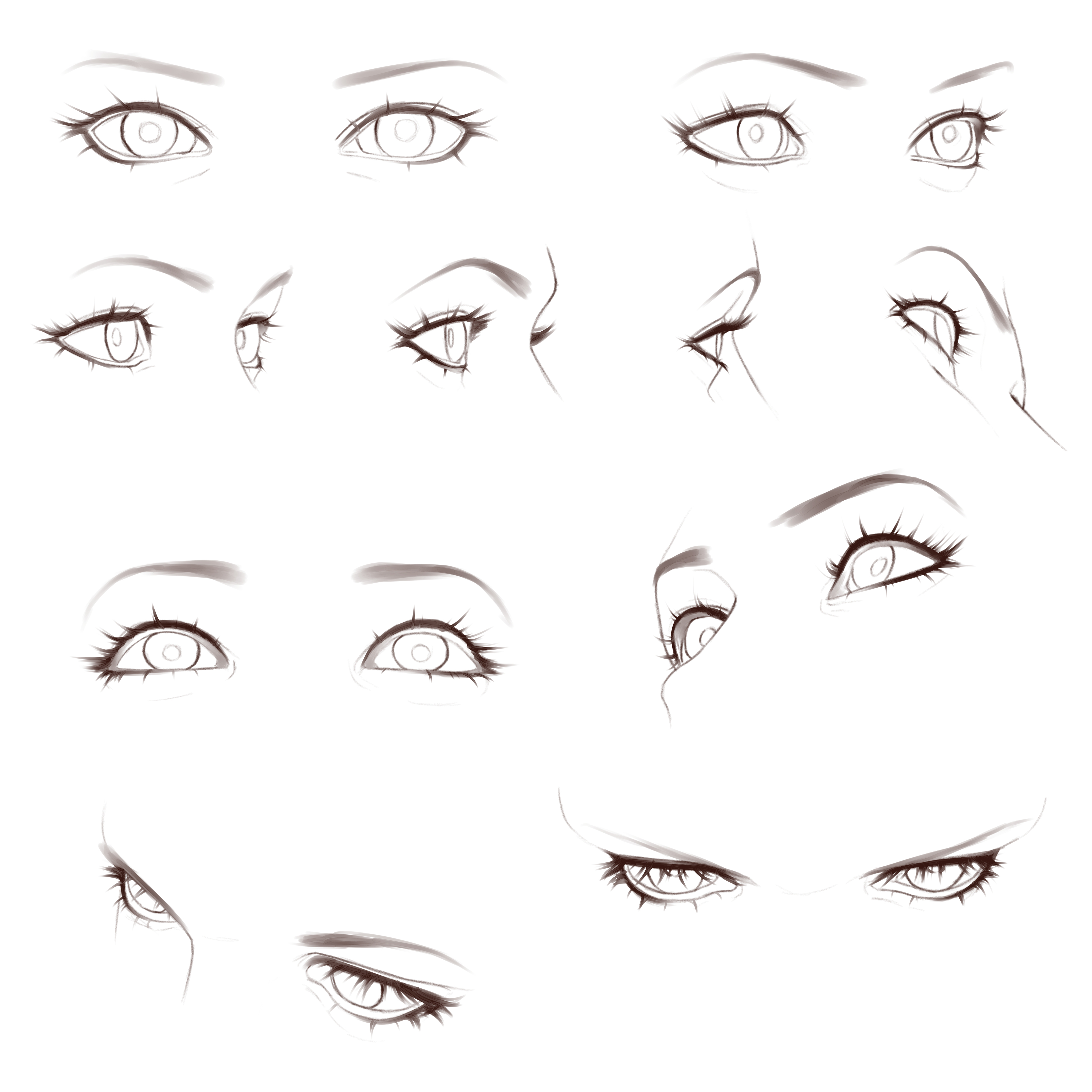 Guide To Rendering Expressive Eyes By Wajiha Clip Studio Tips