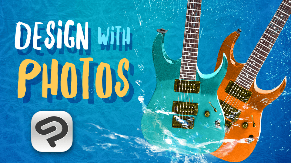 Design with Photos In Clip Studio (iPad) by ED. Make better art