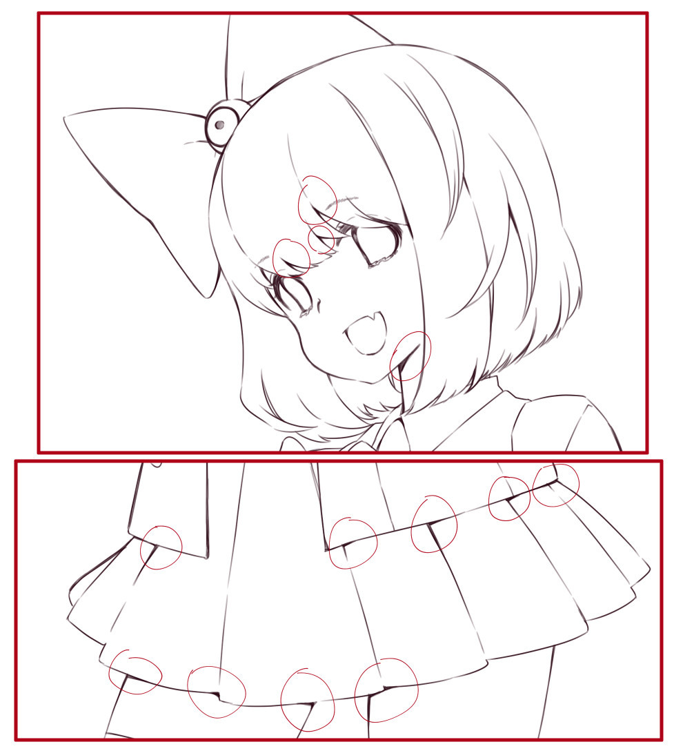 Tips for Drawing Digital Anime Line Art!