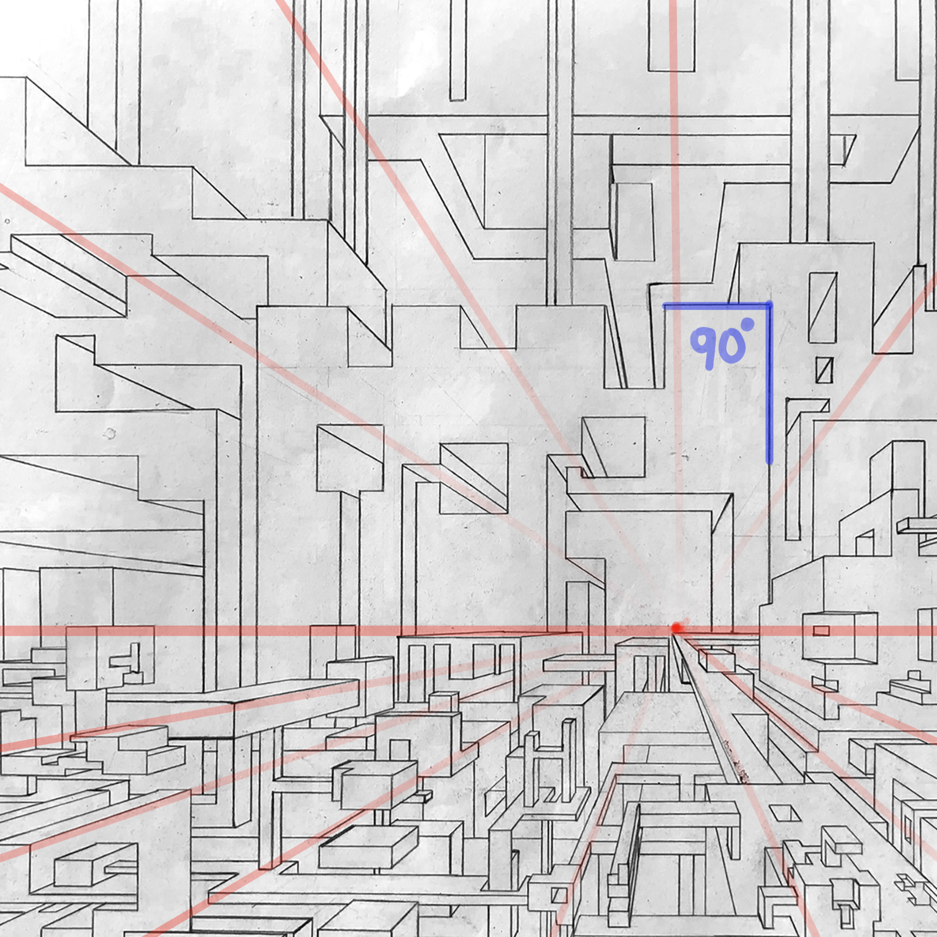 素描画2点 CLIP STUDIO PAINTでパースを使った作画 