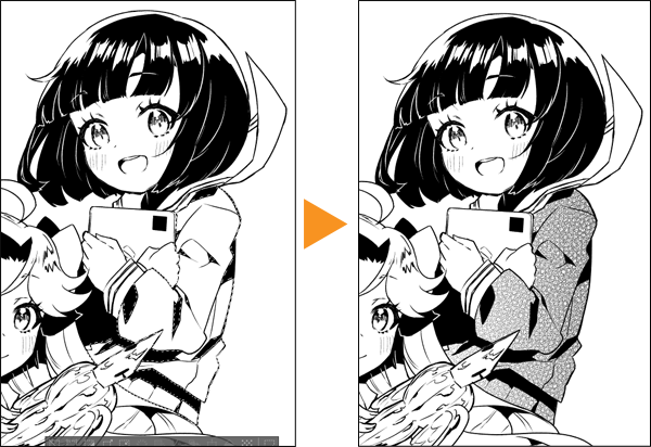 アナログ漫画で人気のトーンをデジタルで使える！ IC SCREEN Digitalの