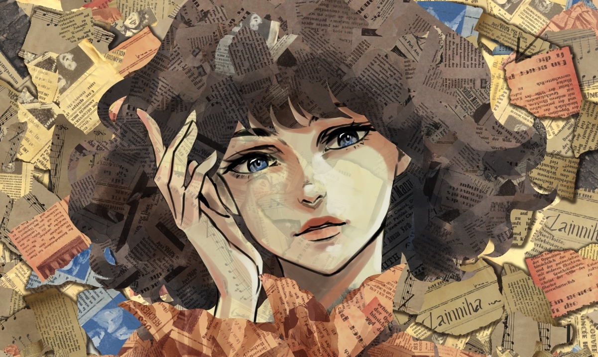 あなたの絵をヴィンテージコラージュに変えよう。素早く簡単に