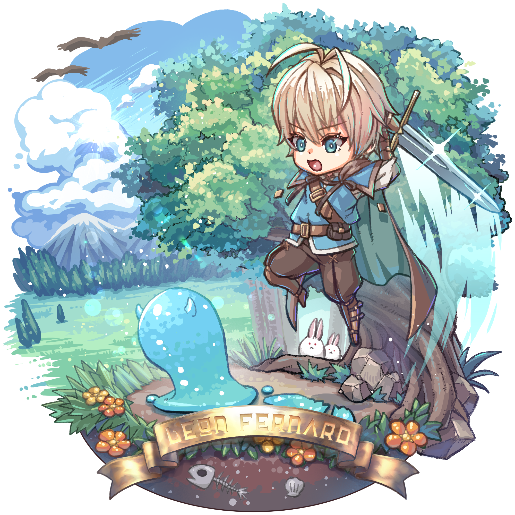 準備から仕上げまで】かわいいヴィネット風イラストの描き方🌸 by