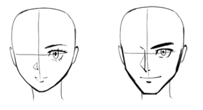 How to Draw a Face – Male