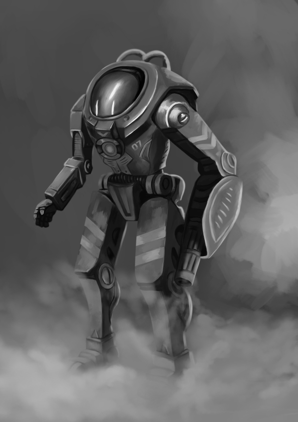 メカロボットのイラスト By Edikanart Clip Studio Tips