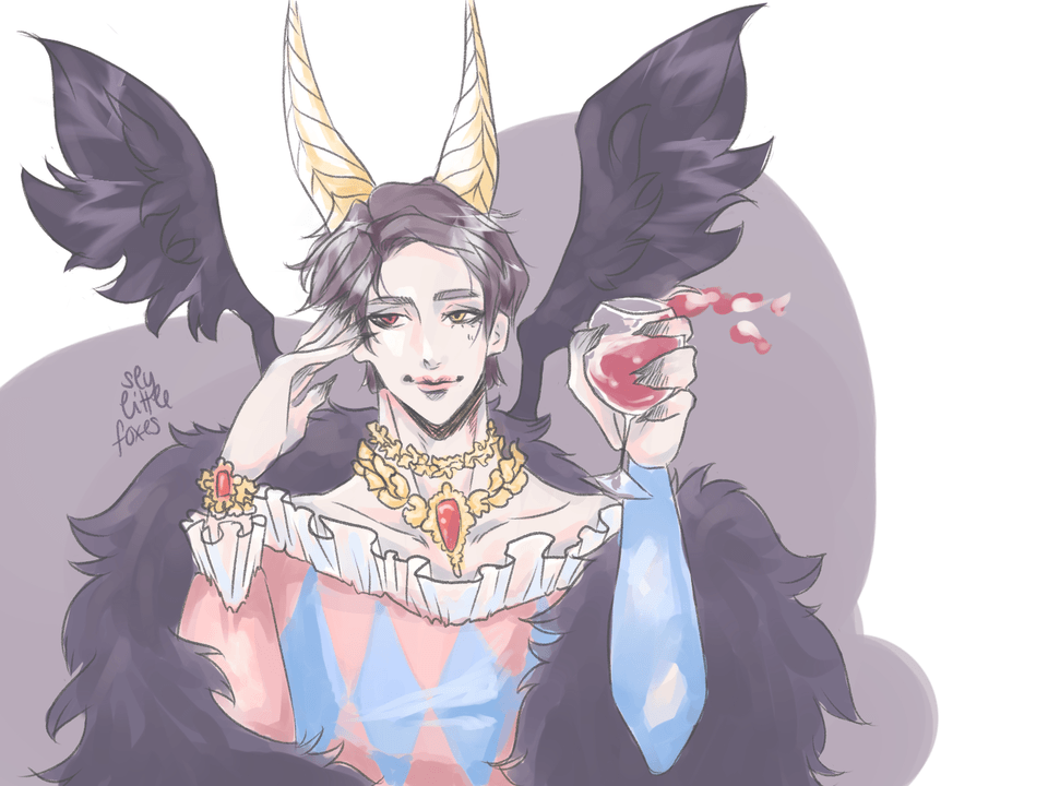 We Draw a Demon - Step by Step by Kitsunehime - Make better art | CLIP ...