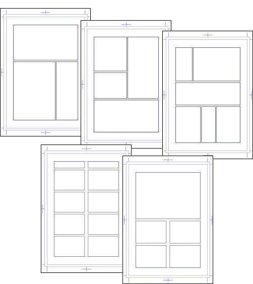 How to make a basic frame border 1 [Manga borders/frames #1] by ...