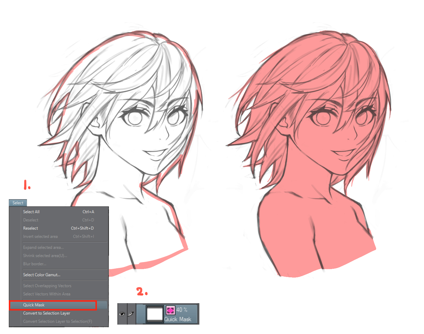 TUTORIAL] How to Color Anime Hair: THE SEQUEL 