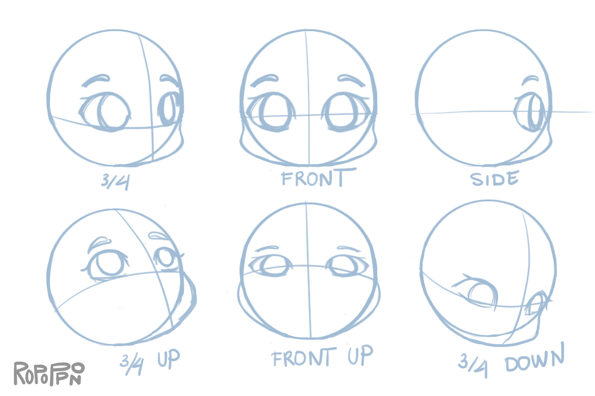 How To Draw A Chibi Head Alternativedirection