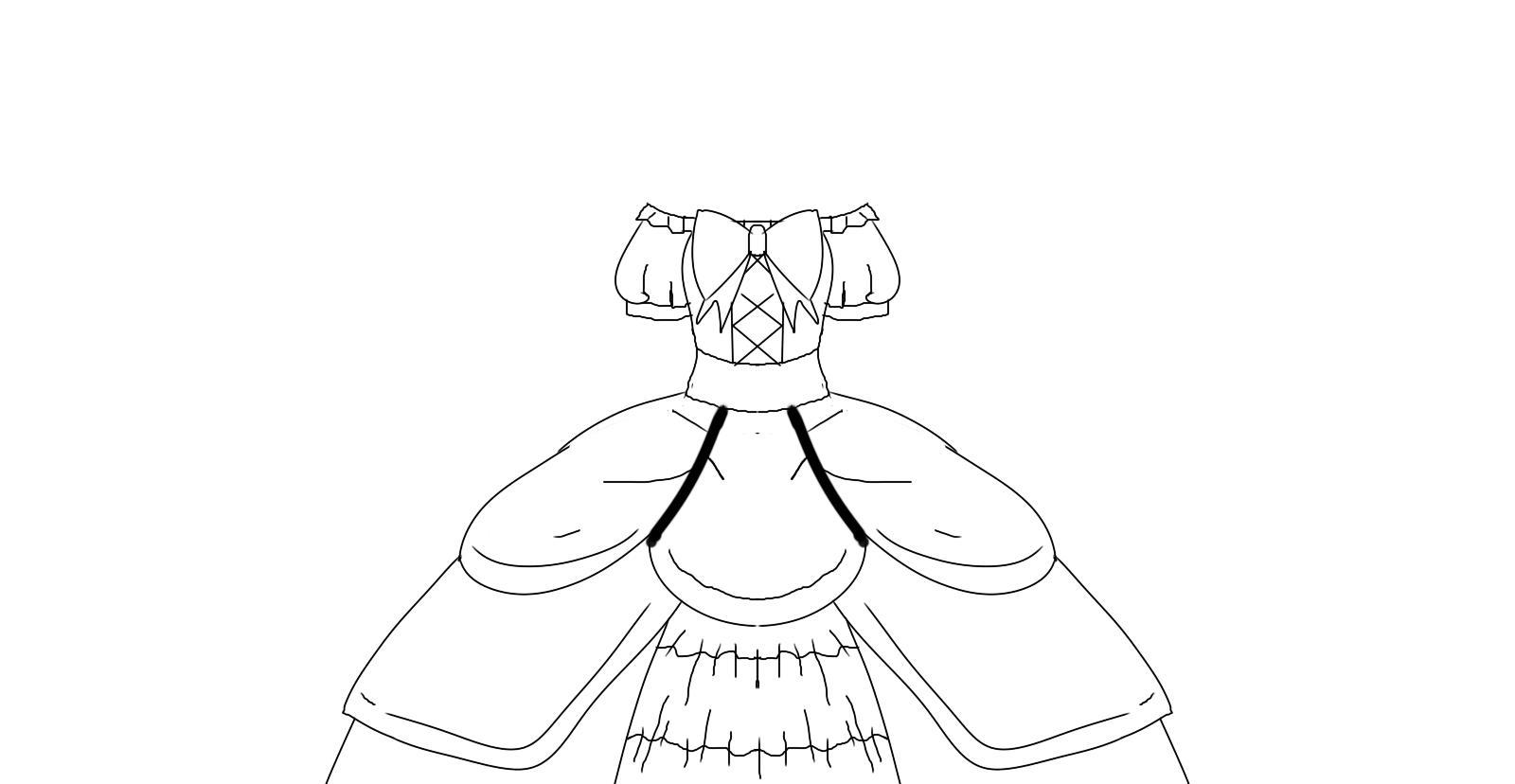 How to draw 2025 a princess dress