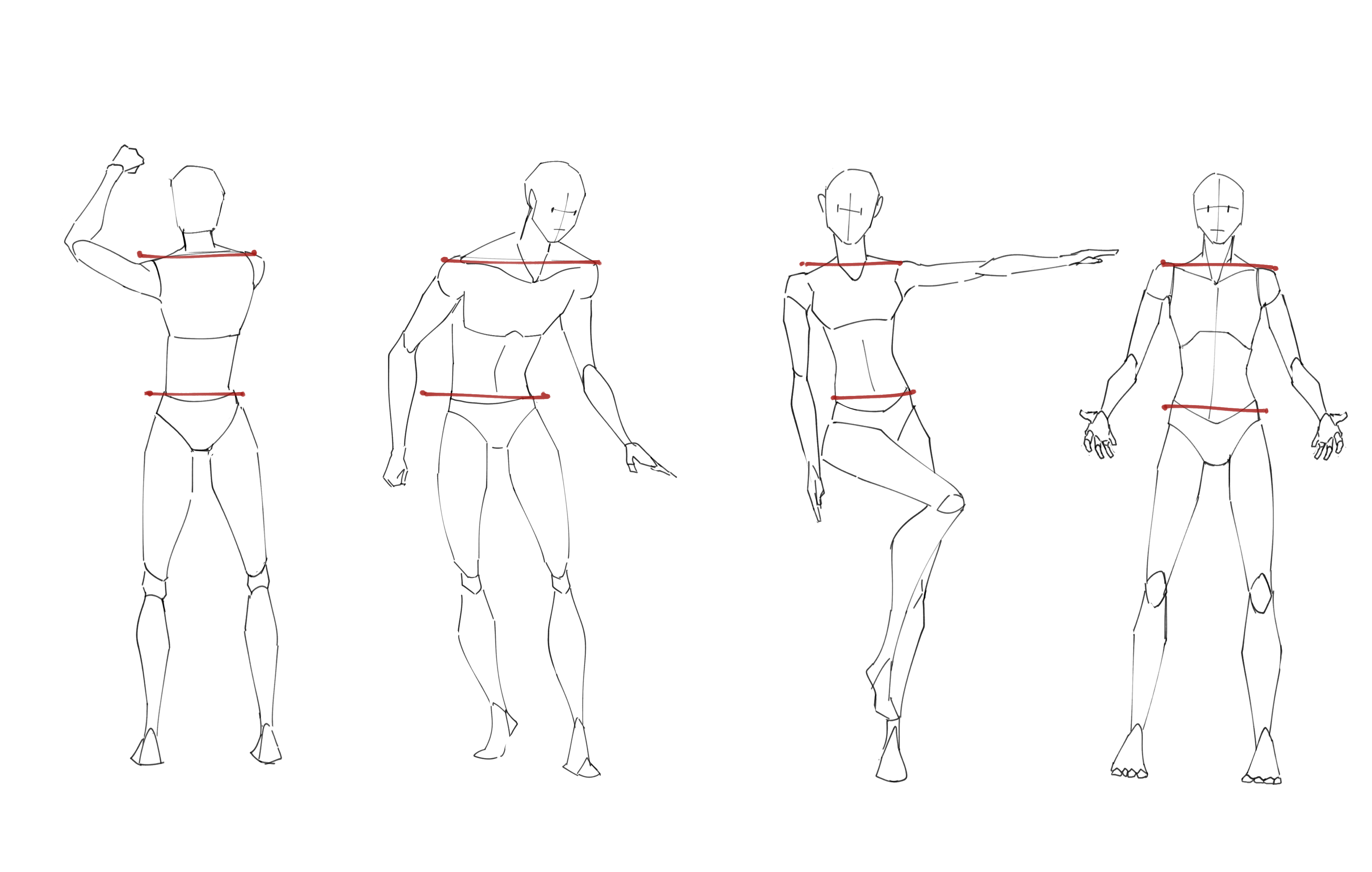 Consejos sobre pose dinámica por Cyfuko - Tutoriales en comunidad