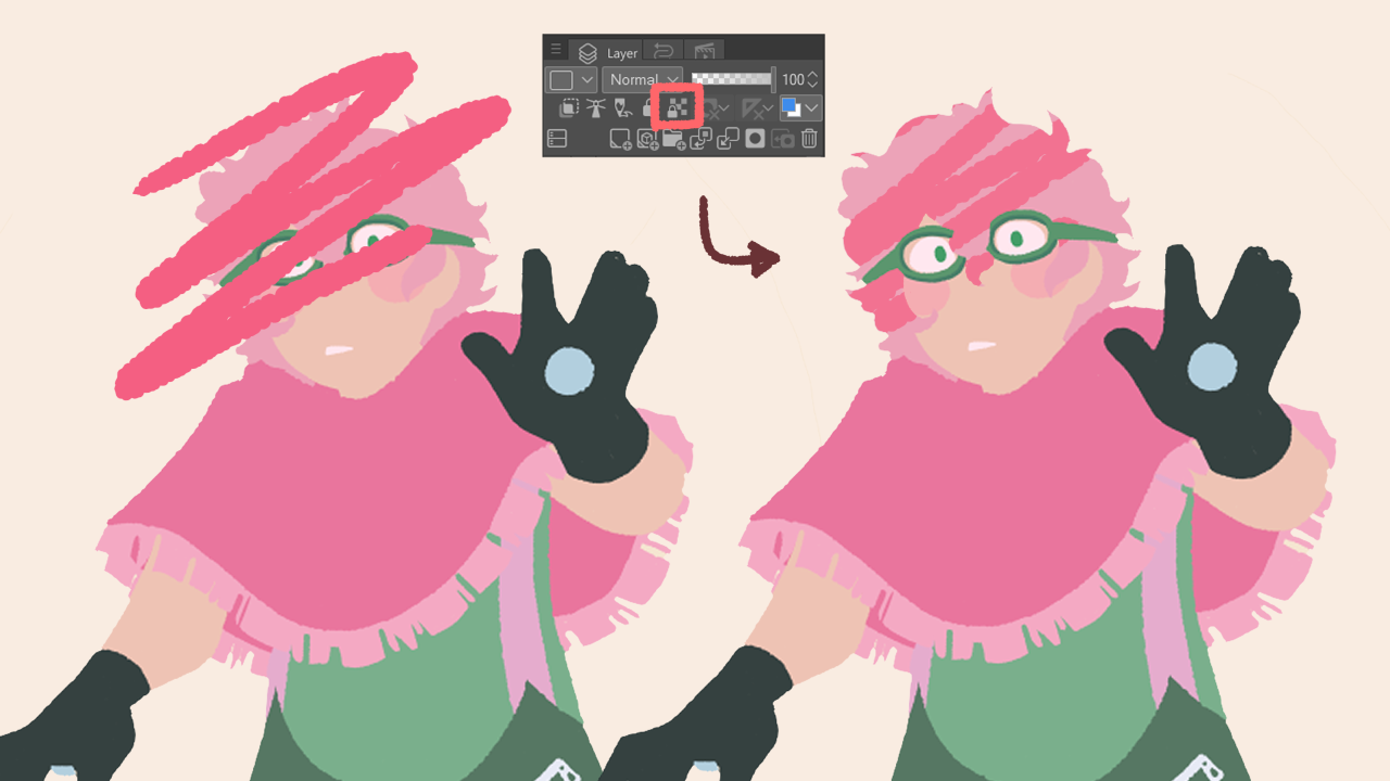 Making Lineless Art Stand Out by citrispace - Make better art | CLIP ...