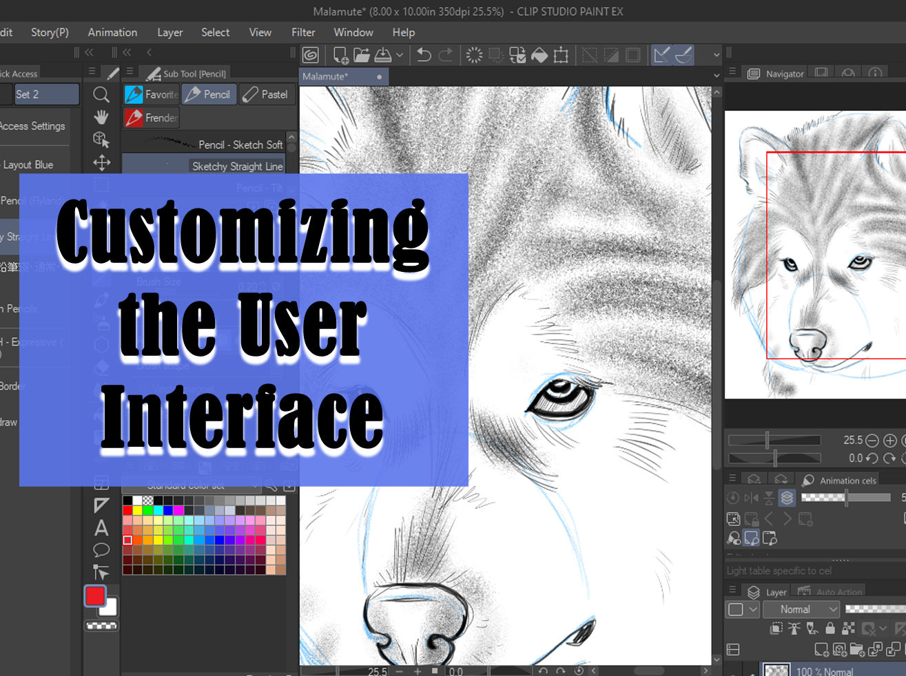 Customizing the User Interface by LizStaley - Make better art | CLIP STUDIO  TIPS