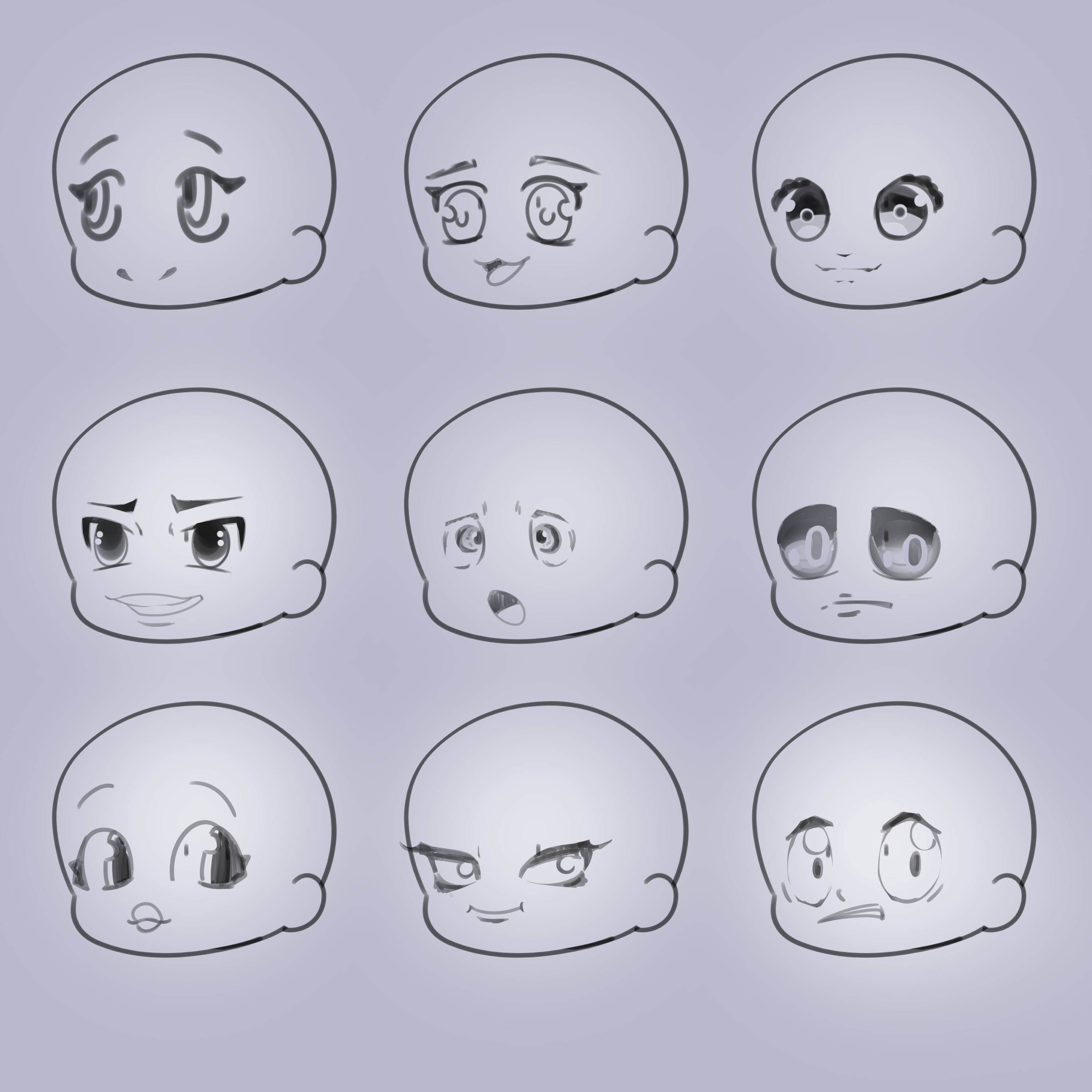 Chibi Mouth Expressions