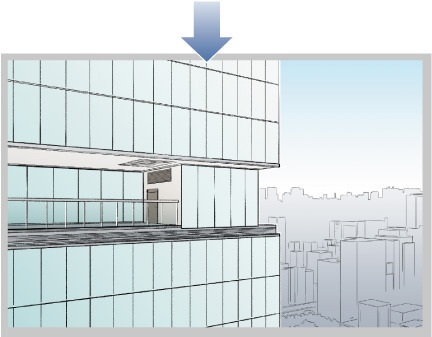 パース描写-2点透視で建造物を描く- 