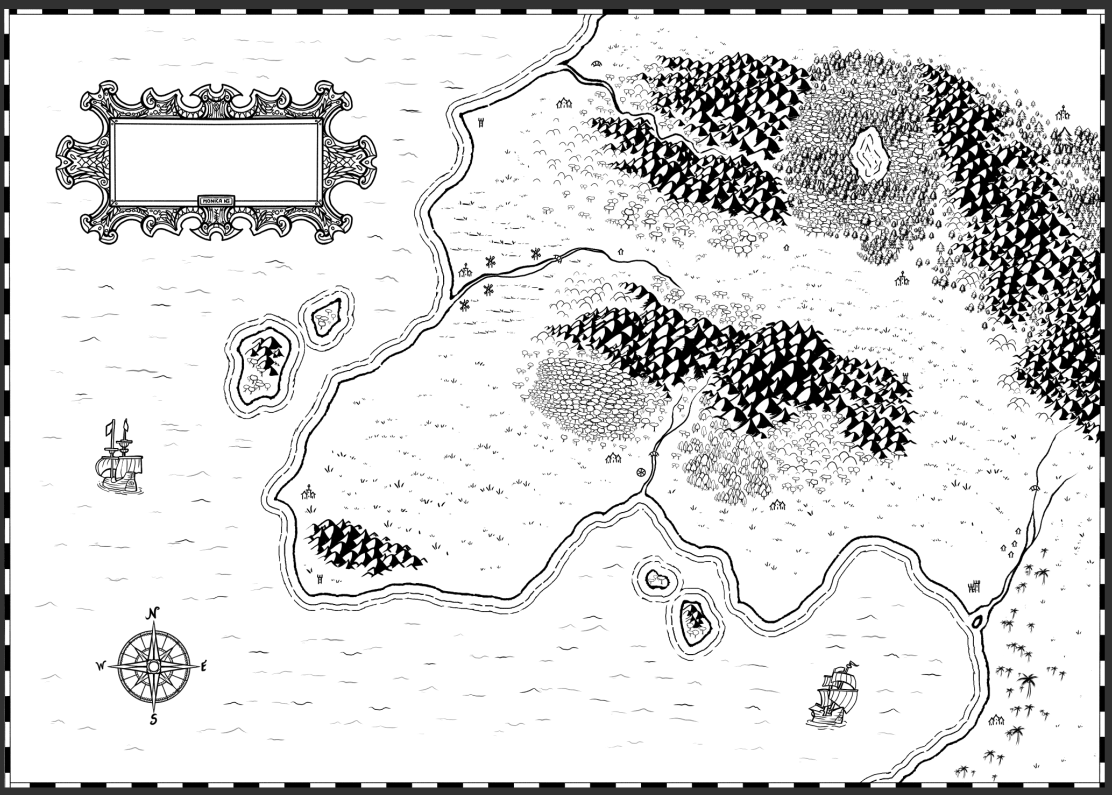 Fantastischer Kartographie 1 Erstellen Einer Fantasy Map Clip Studio Tips