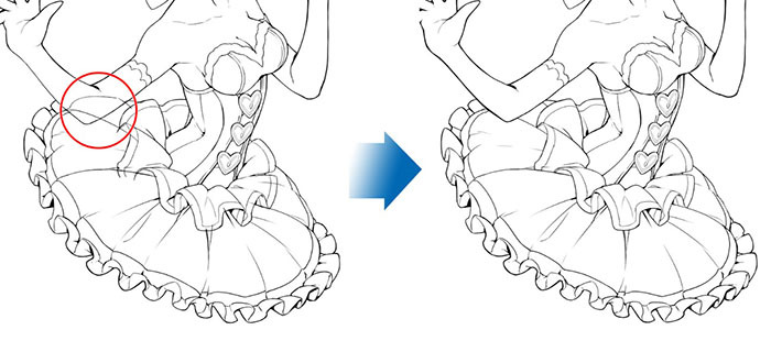 3 キャラクターの線画 プロのイラストメイキング 虎龍 3 By Clipstudioofficial Clip Studio Tips