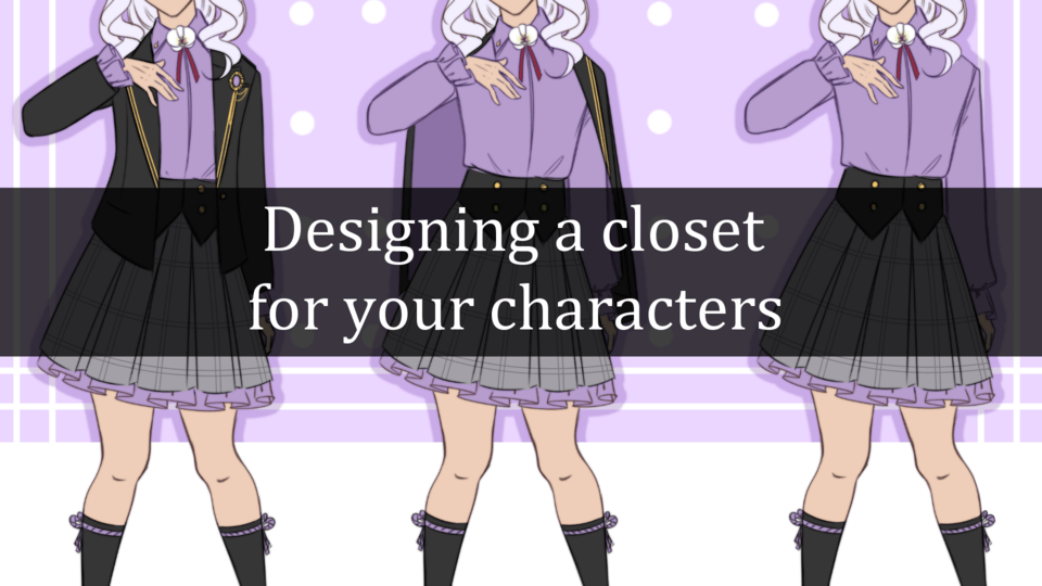 ファッション洋服デザイン(キャラクター可)