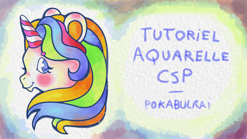 MonthlyTIPS202110 - Digital Watercolor tutorial “watercolor tutorial #1 ...
