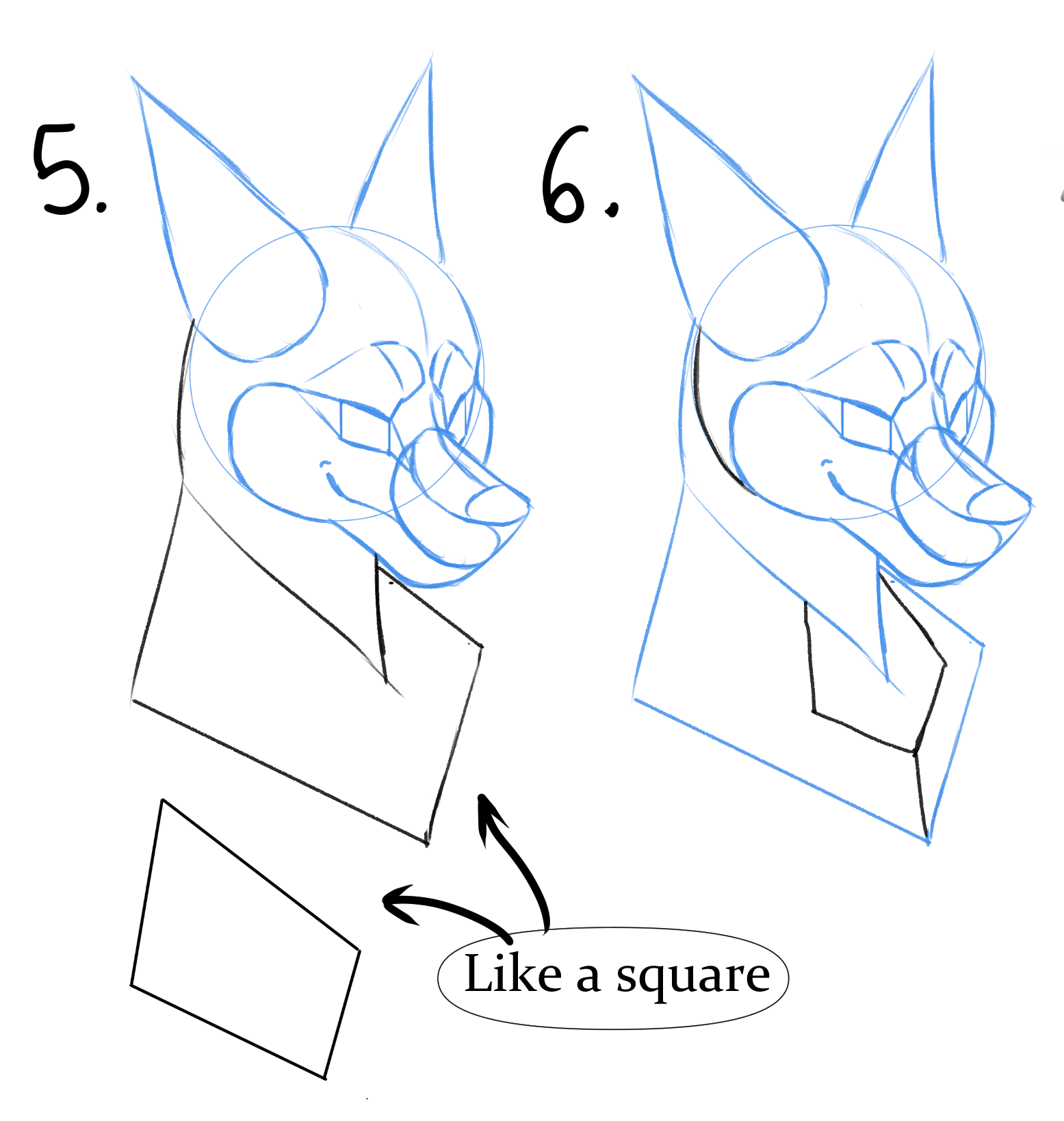 how to draw anthro wolf furry