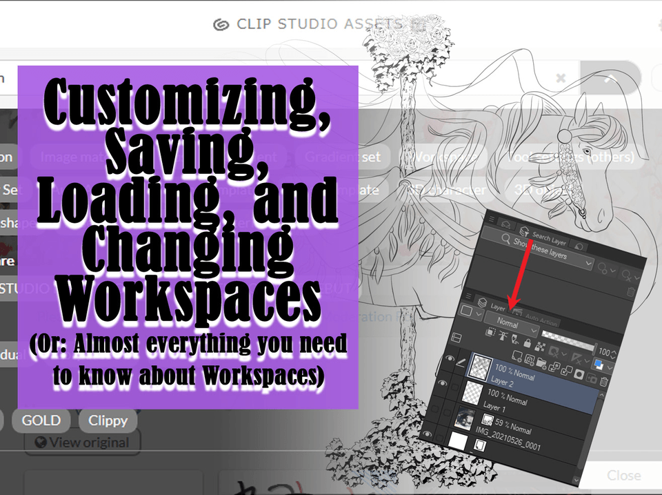 Customizing, Saving, Loading, and Changing Workspaces by LizStaley