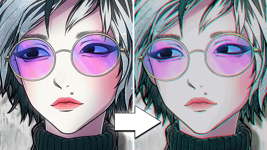 How to use the “CRT / LED Effects” asset by TSIOX Make better art