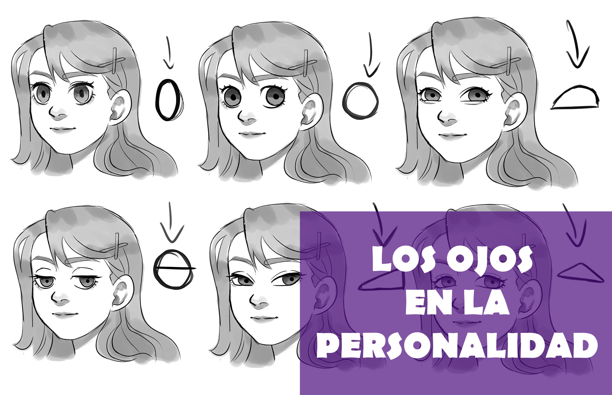 個性の目 動画付き キャラクター作成 1 By Itsrey Clip Studio Tips