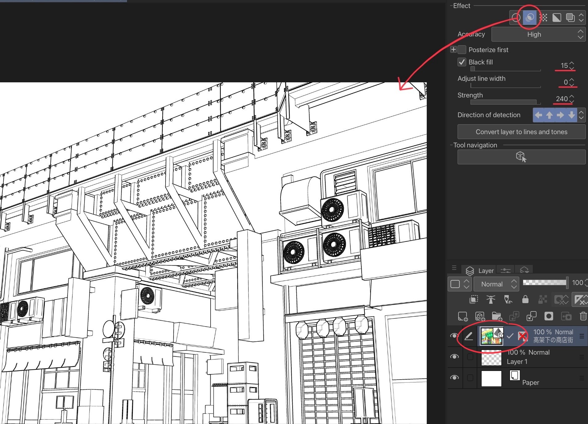 使用3D模型创建漫画风格背景作者Bensan - 绘画技巧| CLIP STUDIO TIPS