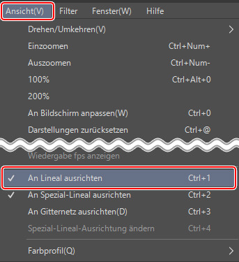 Lineale Perspektivlineale 1 Grundlagen Des Lineal Tools Clip Studio Tips