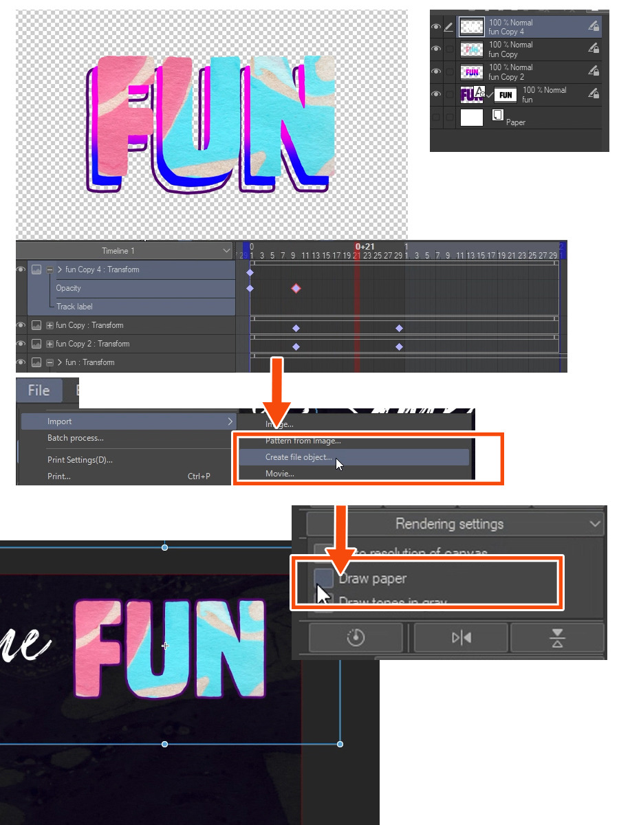 サウンド付きアニメーション クリップスタジオのヒントジングル By Mattlamp Clip Studio Tips