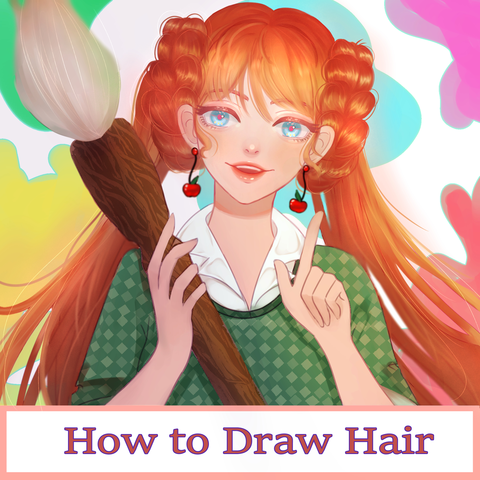 How to Render Hair in Clip Studio Paint by Wajiha - Make better art