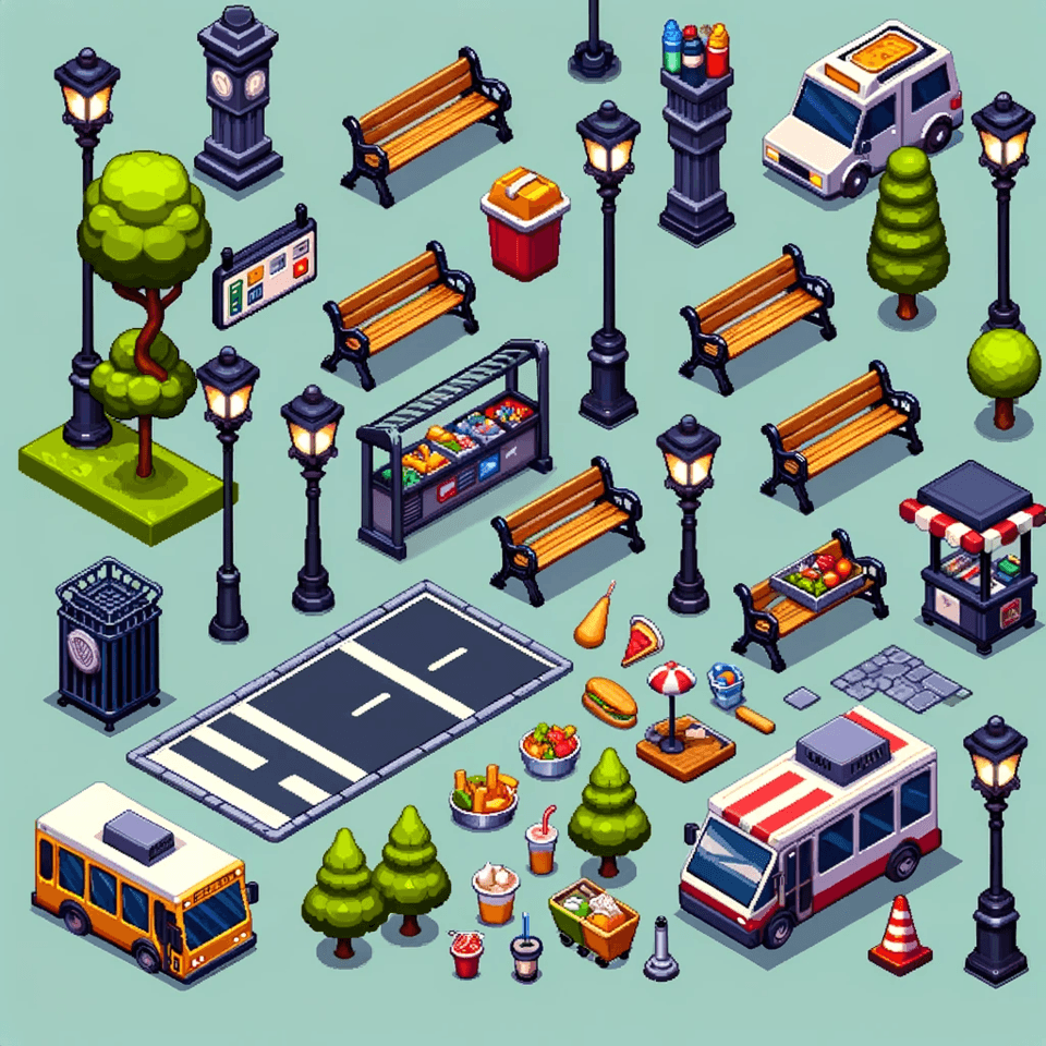 What are game assets in 2023? “Game assets 1” by Nicolasreto Make