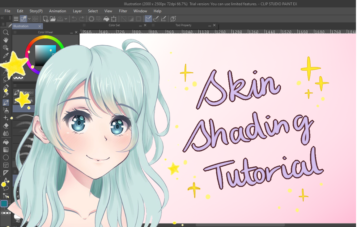 Anime skin shading tutorial by KashafDefault - Make better art