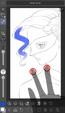 2. How to use and draw on the Canvas “[Smartphone] Learning the basics of Clip  Studio Paint #3” by ClipStudioOfficial - Make better art | CLIP STUDIO TIPS