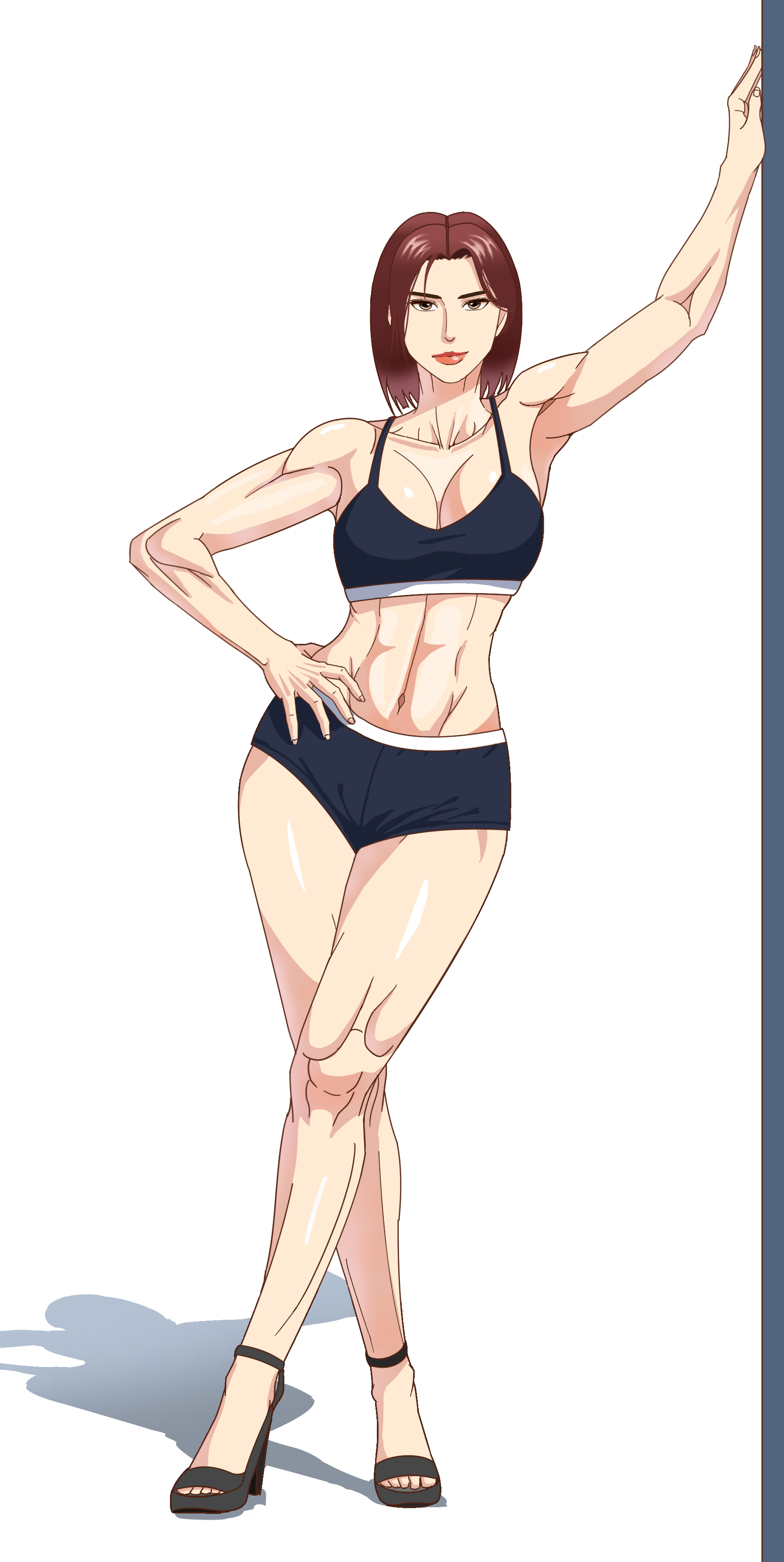 ホットで筋肉質なウェブトゥーンキャラクターをClip Studioで描く方法