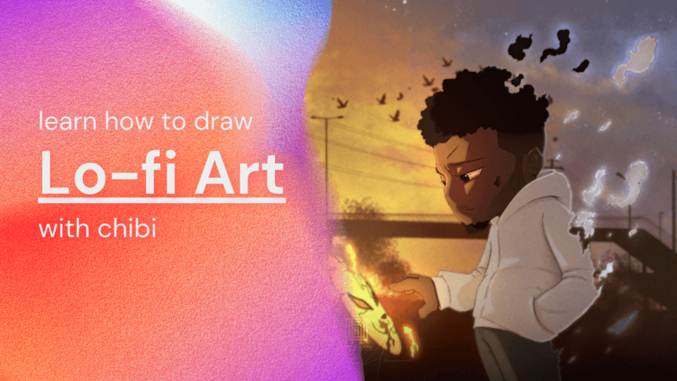 Lofi Art (in Chibi style) by Luena/Nick Make better art CLIP