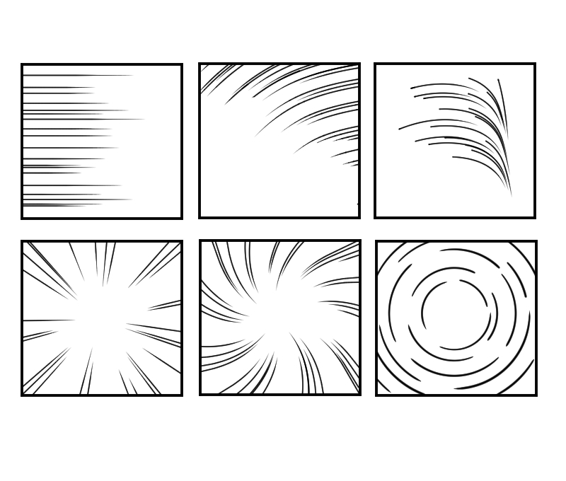 How to draw speed lines for comics and manga 