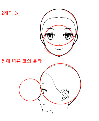 남녀 구분하여 그리기 강좌 