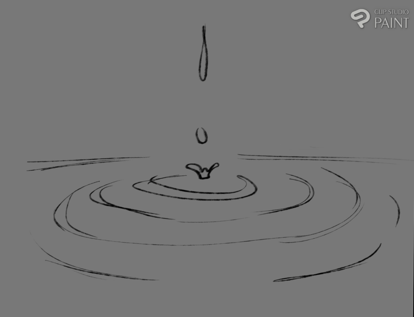 how to draw water ripples