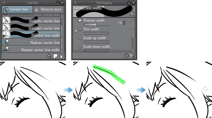 When animating, is there a way to stabilize the line thickness