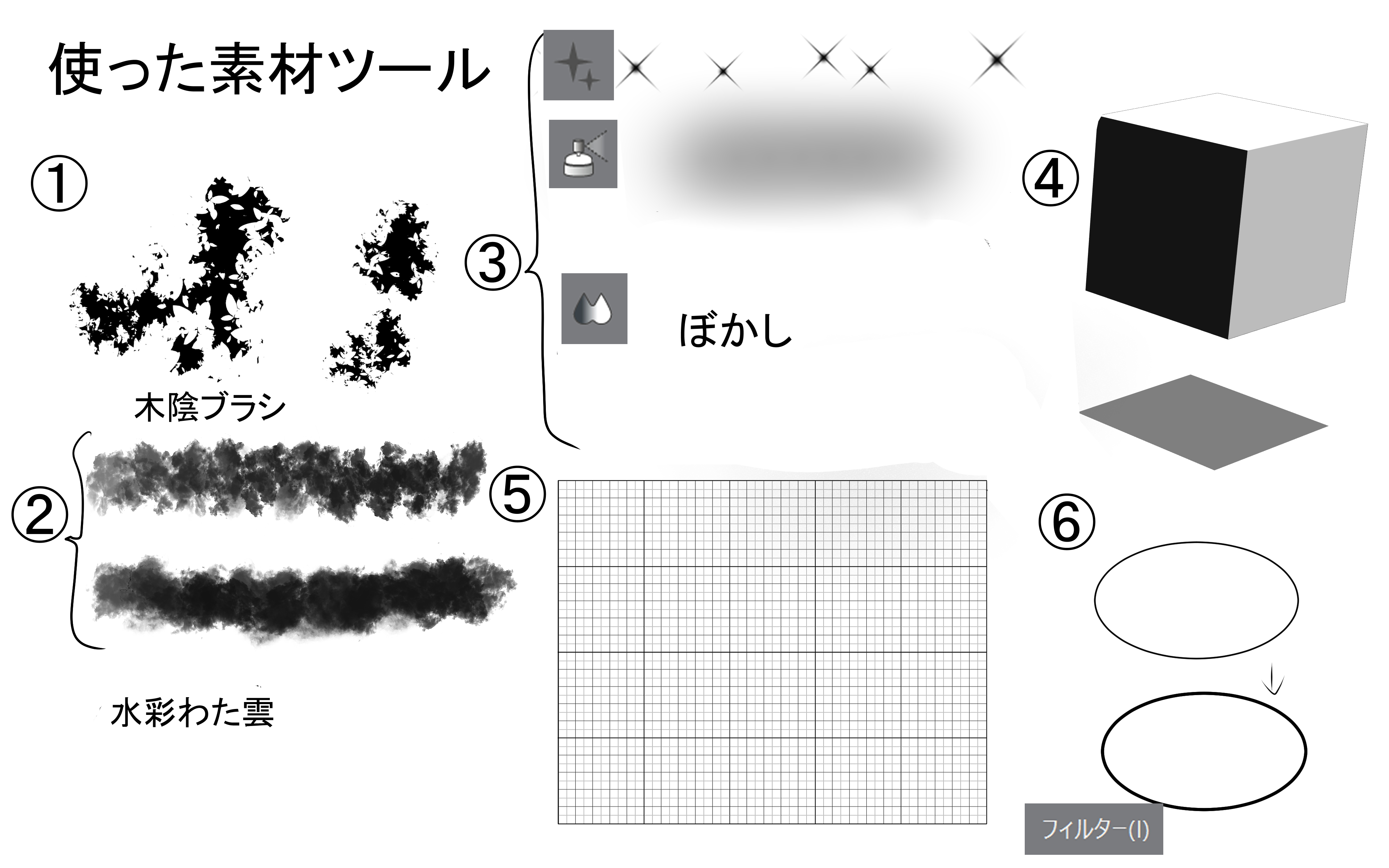 素材集 By ちびっこ学園 Clip Studio Tips