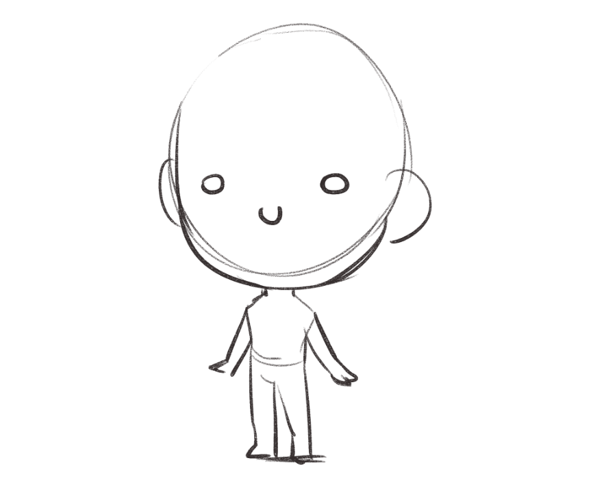 How to Draw Chibi - Boy or Girl From One Chibi Body Base