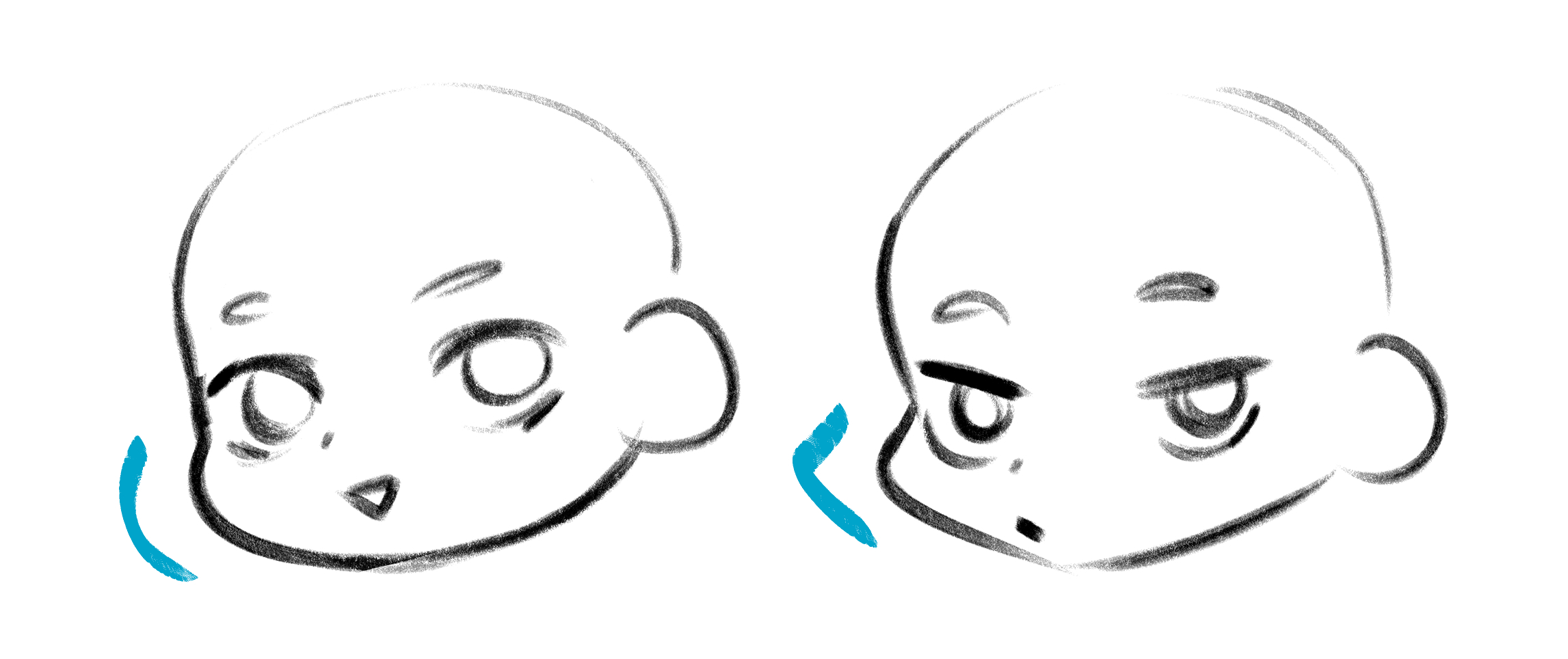 chibi face shape