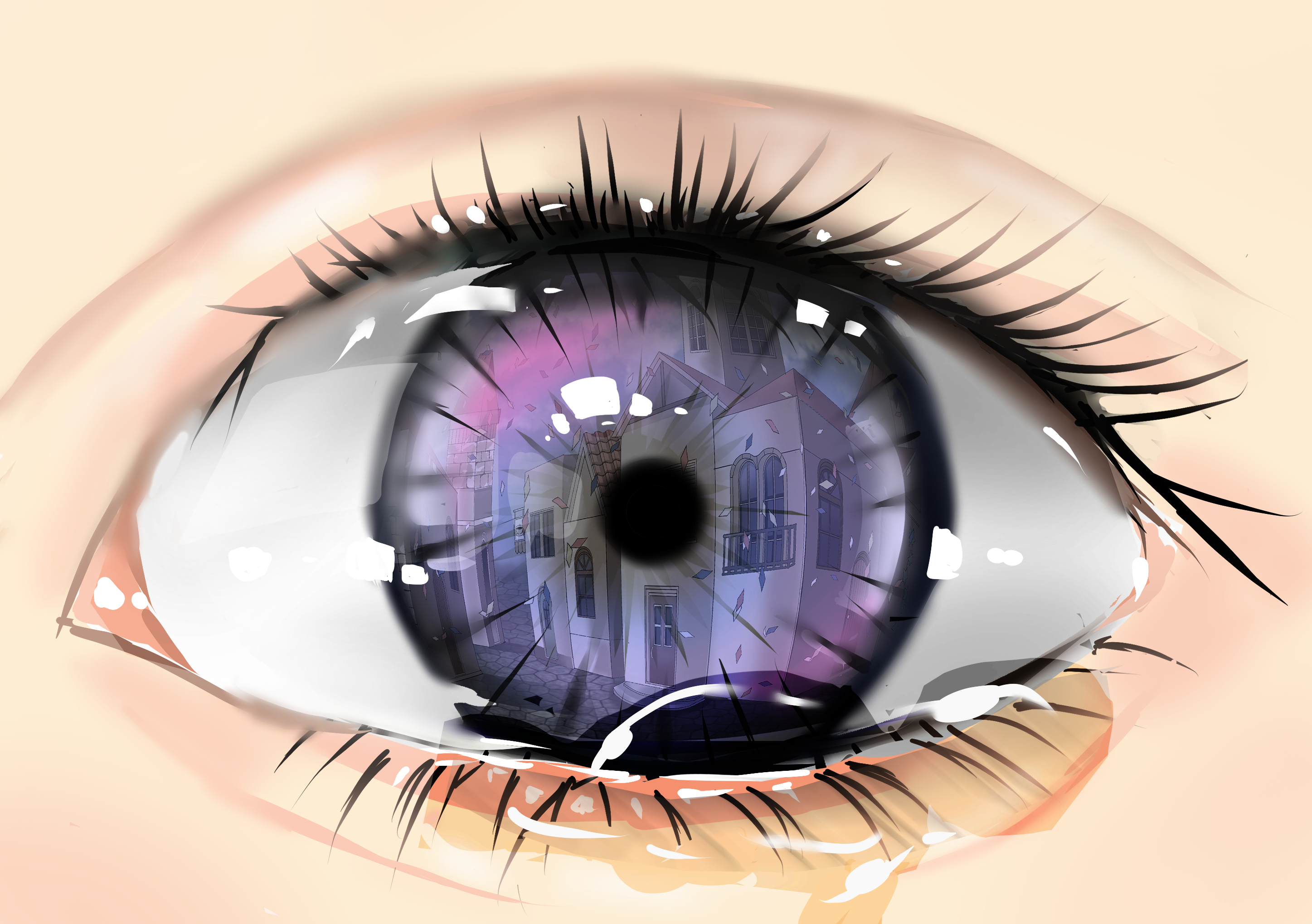 Dibujar Ojos Realistas Por ちびっこ学園 Clip Studio Tips