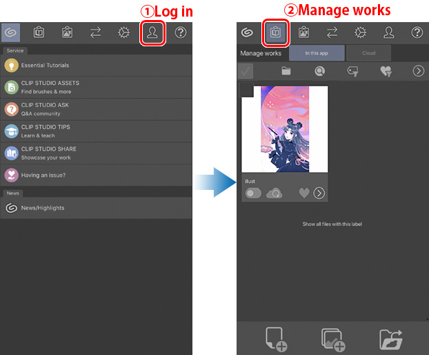 6. Sharing Works with the Clip Studio Cloud Service “[Tablet version] Learn  the basics of CLIP STUDIO PAINT #6” by ClipStudioOfficial - Make better art  | CLIP STUDIO TIPS